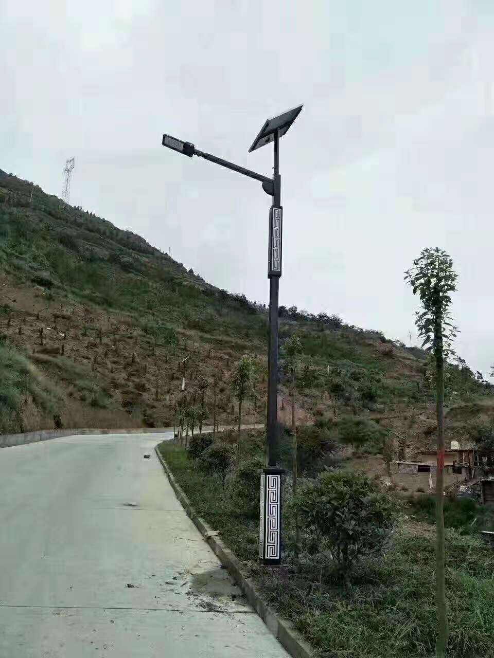 兰西县仿古太阳能路灯